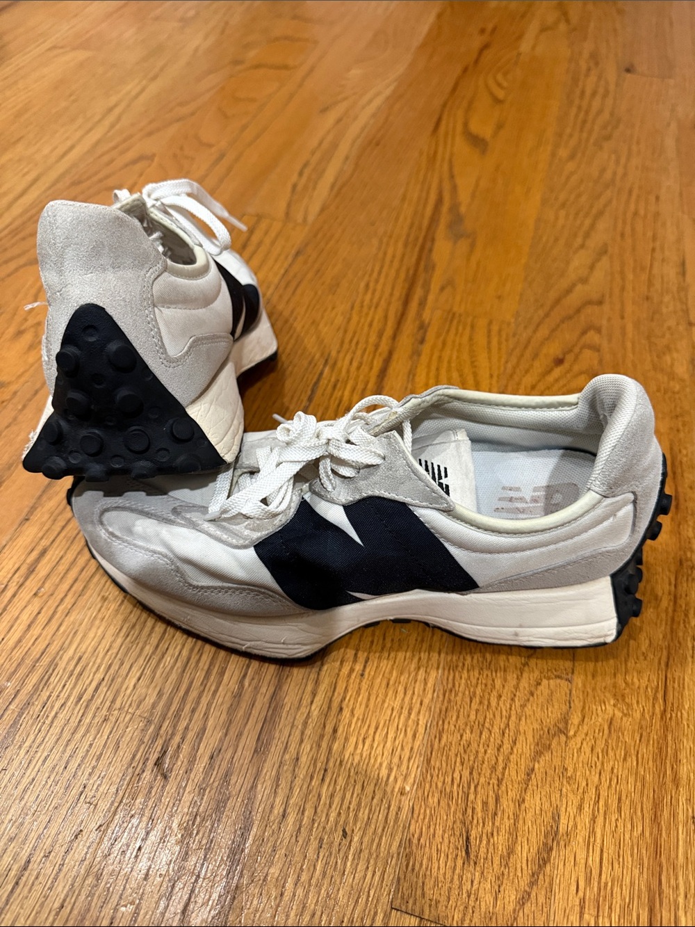 Women's New Balance  White Athletic Sneakers -
